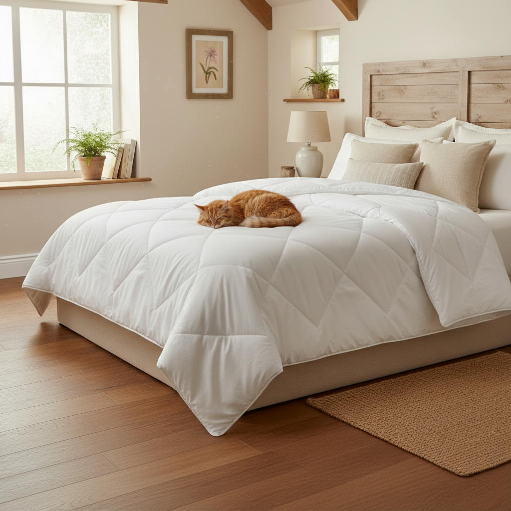 SZ ALL-SZN™ White Down & Feather Duvet